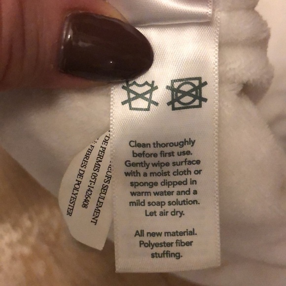 Carter’s Giraffe Lovey Security Blanket Pacifier Holder 14” 2016 - Picture 7 of 9